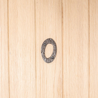 7.8cm H Iron House Number