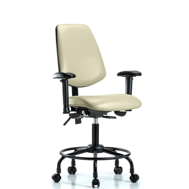 Chaise de dessinateur Amira, Adobe, Roulettes, Inclus