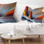 Grandes lignes Rays of Speed - coussin à imprimé abstrait