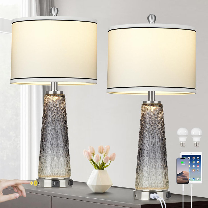 Glass Desk Lamp