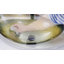 21.5" L Oval Glass Bathroom Sink Vessel Sink with Pop-Up Drain-119283348