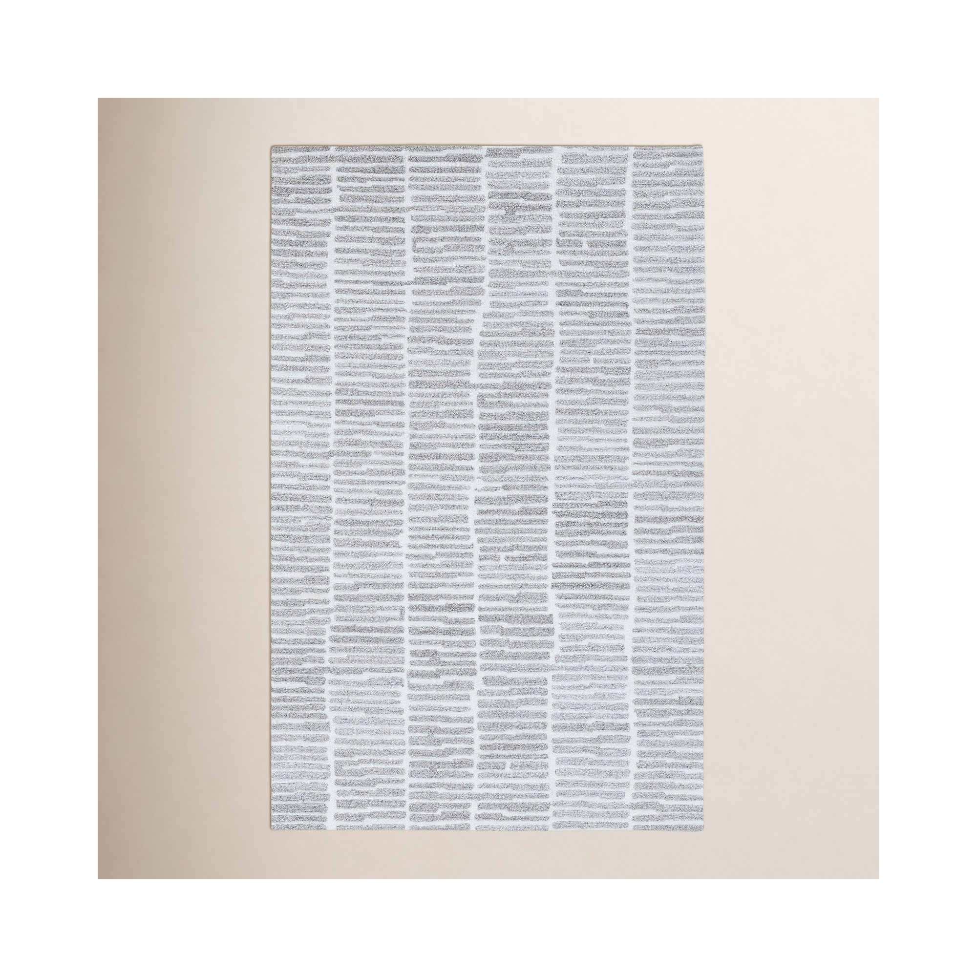 Finton Hand Tufted Recycled P.E.T Rug, Rectangle 6' x 9'