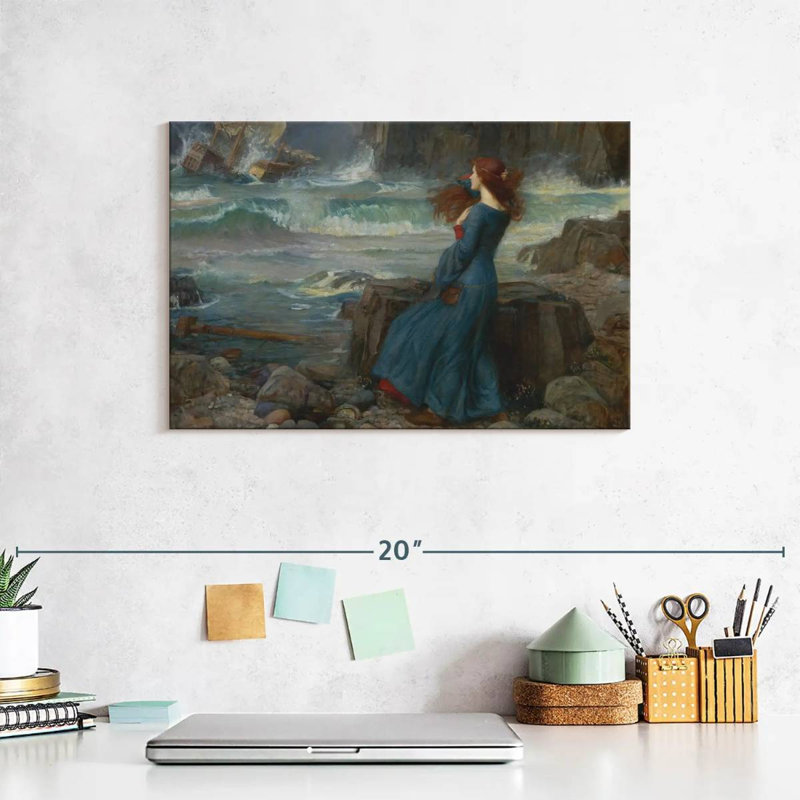 Leisha Miranda The Tempest, 8" H x 12" W
