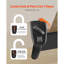 Retractable Baby Gate Mesh Dog Gate Black-803951310