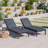 NAVAN CHAISE LOUNGE - DARK GREY