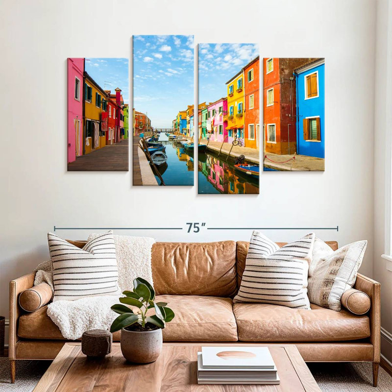 Nicci Burano Italy, 42" H x 68" W
