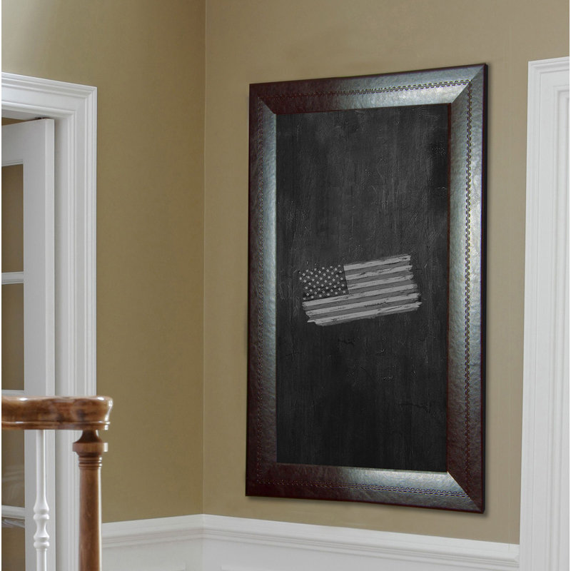 Tableau noir fixé au mur, 53,75 po x 77,75 po