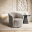 Crifasi 80cm W Upholstered Pouf Chair-352495905