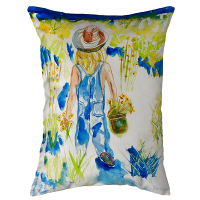  Housse et insert pour coussin d'extérieur Garden Girl