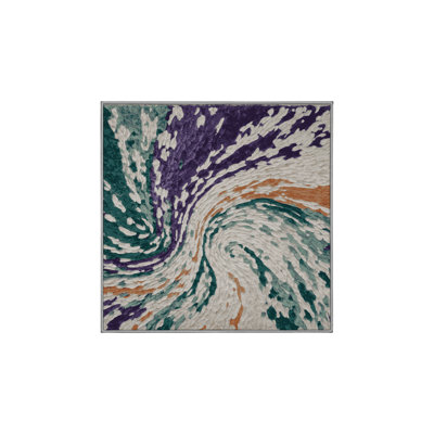 Machine Washable Gray Area Rug