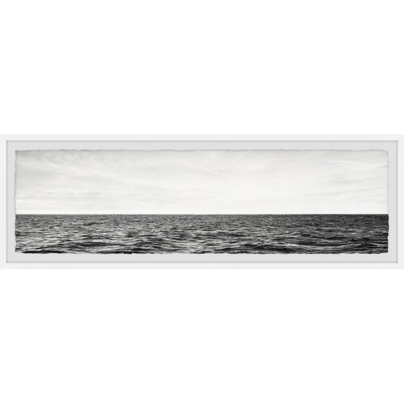 Sky Meets The Sea by Marmont Hill - Single Picture Frame Painting, 38cm H x 114cm W