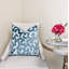 Housse de coussin en velours Cerulean Tribal-101081507