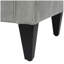 Banc de rangement à accoudoirs roulés 57,5 po Jacqueline, polyester ciel neutre-1161046832