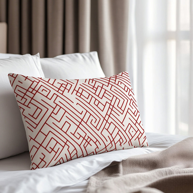 Coussin géométrique