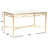 Oxendine Glass Top Coffee Table