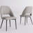 Modern Upholstered Dining Chairs 20" Wide Leather Side Chair with High Back-72357468