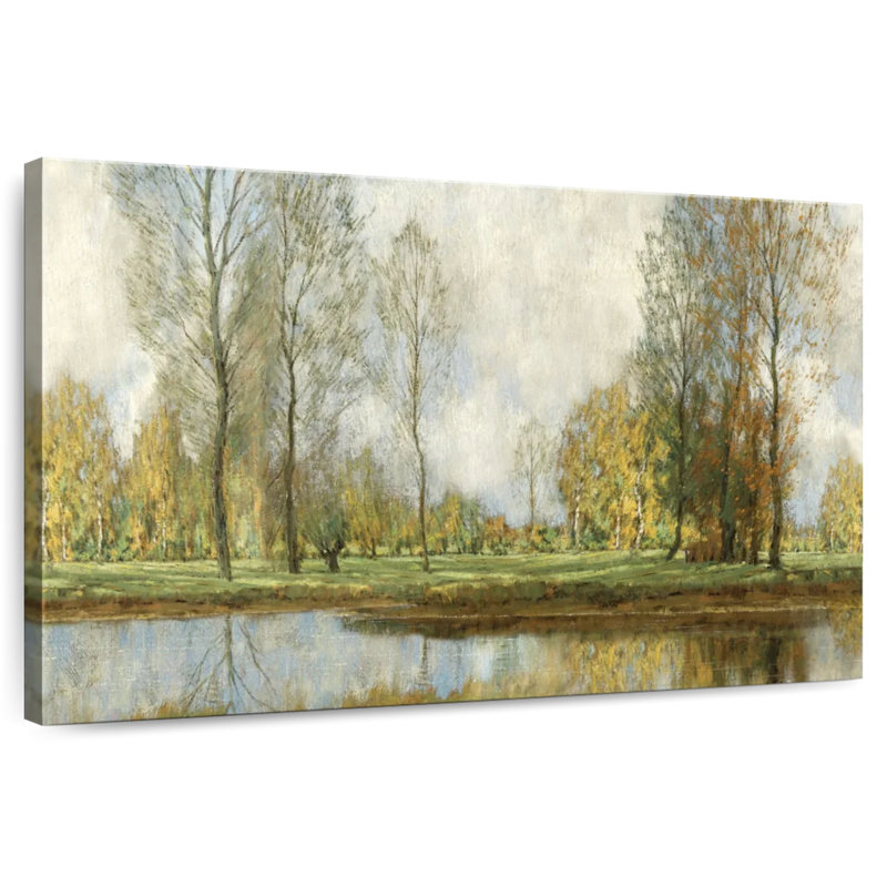 Down By The Water I, 34" H x 51" W