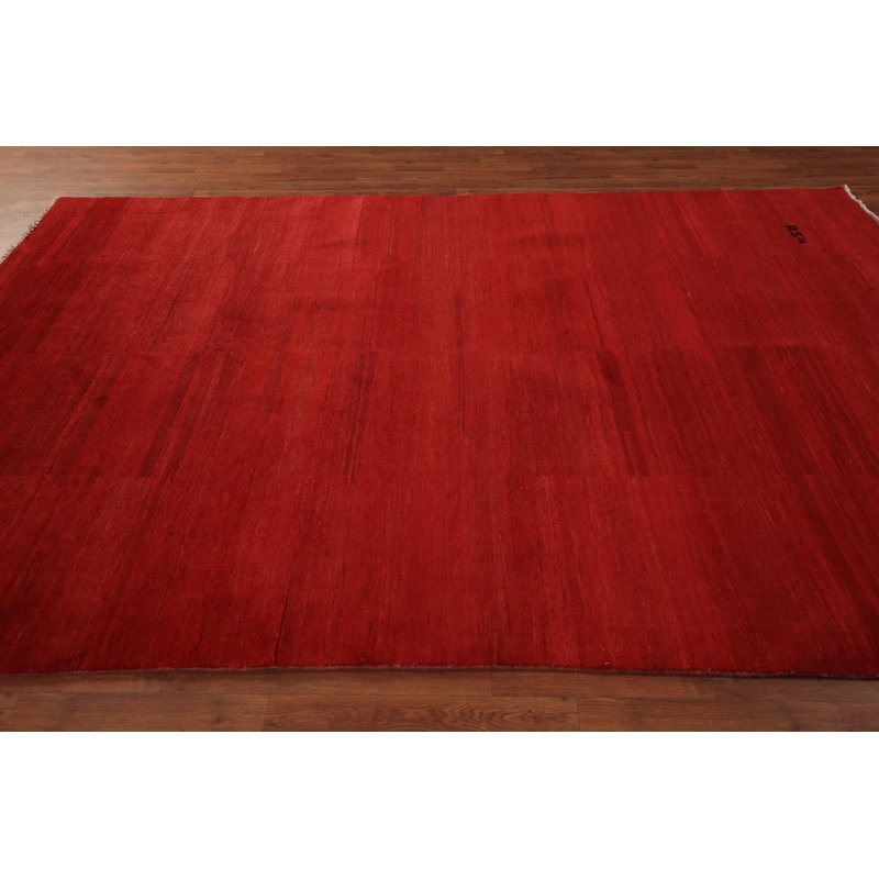 Tapis rouge Gabbeh