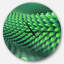 Abstract 3D Spiny - Horloge murale moderne-34140751