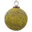 Ornement boule de Noël en verre - ensemble de 6 à 4 po de diamètre - vert mat
