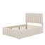 Lit plateforme double avec lit gigogne et tiroirs-123690729