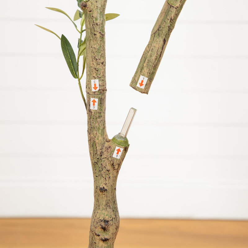 80 po Olive artificielle aérienne, 80 inch