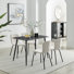 Barrea 4 - Person Dining Set