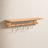 Faustina Floating Shelf with Hooks