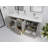 Esin 72'' Double Bathroom Vanity with Top-78598347