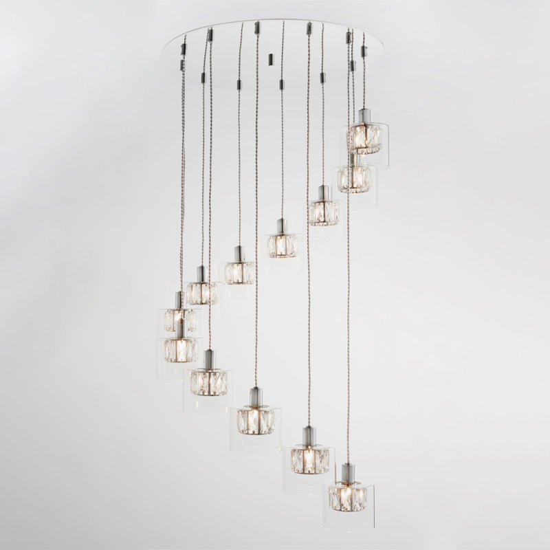 Kelvin 12 - Light Chrome Cluster Pendant