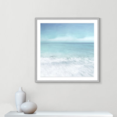 «Tranquil Ocean Waves Beach I» par Christine Zalewski
