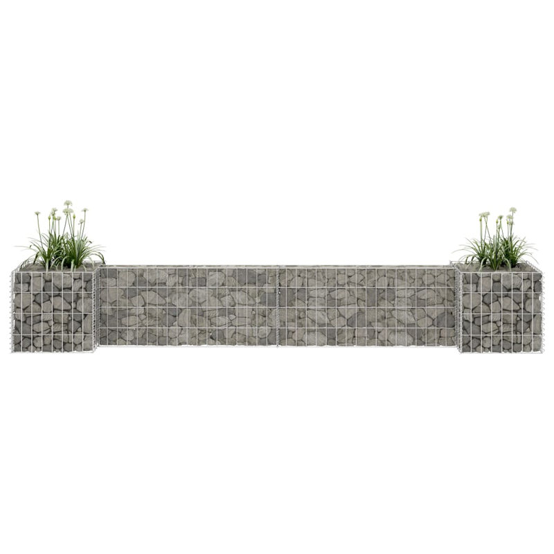 Mur de soutènement Gabion Gabion, H 15,7 po x l 102,4 po x P 15,7 po