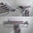 Elie Metal Accent Shelf with Towel Bar-35381078