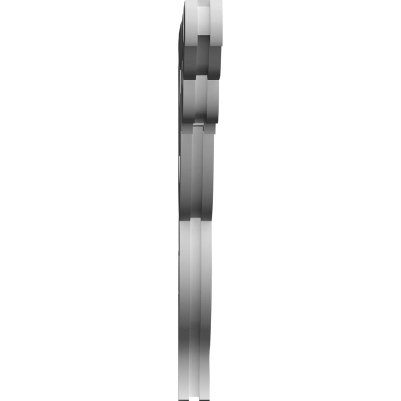 1 corbeau en PVC de qualité architecturale Rotherham de l 7/8 po x P 22 po x H 22 po, H 22 po x l 22 po x P 1,875 po