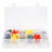 Stalwart Portable Tool Box - Small Parts Organizer and Customizable Compartment for Hardware, Crafts-16065230