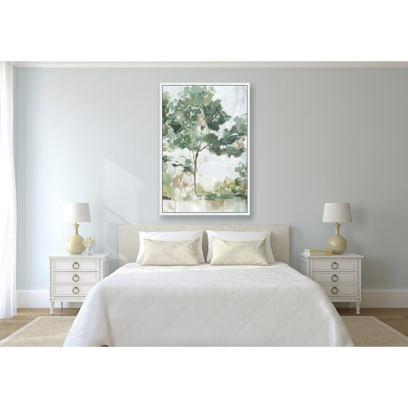 Landscape & Nature, 50" H x 74" W, White