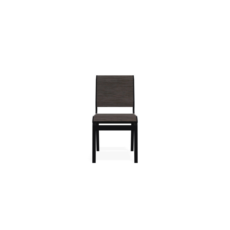 Chaise sans accoudoirs Aruba II, James, Noir