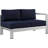 Shore 6-piece Outdoor Patio Aluminum Sectional Sofa Set-23593035