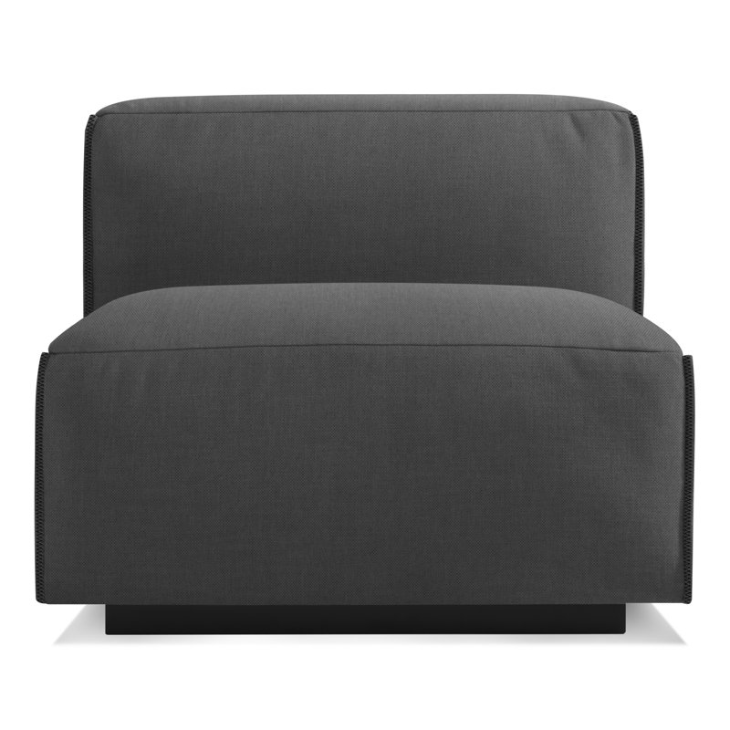 Cleon Slipper Chair, Maharam Meld in Panda