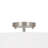 4 - Light Linen Round Fabric Drum Semi Flush Mount-1038943328