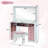 Makeup Vanity with Bulbs And Charging Station