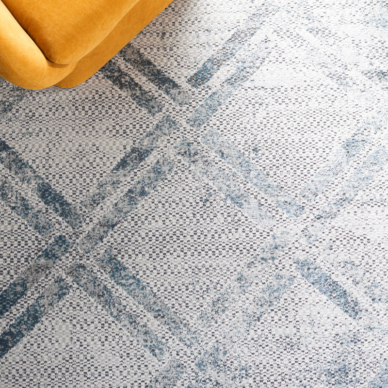 Vogue Performance Abstract Rug, Rectangle 5'3" x 7'6"