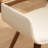 Faux Leather and Rattan Back Swivel Office Chair-1227873576