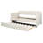 Upholstered Daybed Sofa Bed Twin Size With Trundle Bed And Wood Slat ,Beige-637069699