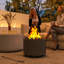 Round Metal Wood Burning Smokeless Fire Pit