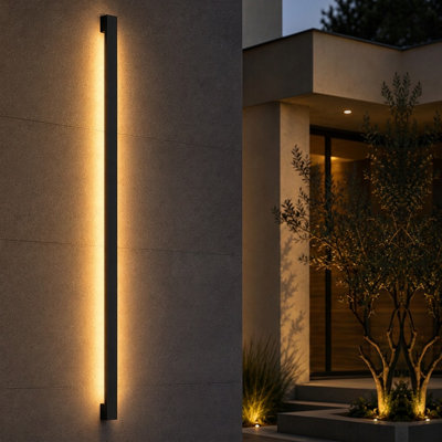 Outdoor Wall Linear Sconce Fixture