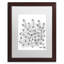 « simple fleur doodle », impression sur toile encadrée-19607735-19607734-70708285