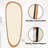 Irregular Bathroom Mirrors, 60" x 22" Solid Wood Oval Wall-Mounted Mirror, Boho Accent Decorative Full Length Asymmetrical Wall Mirror for Living Room, Bedroom, Entryway or Vanity-1970918011-1971156841