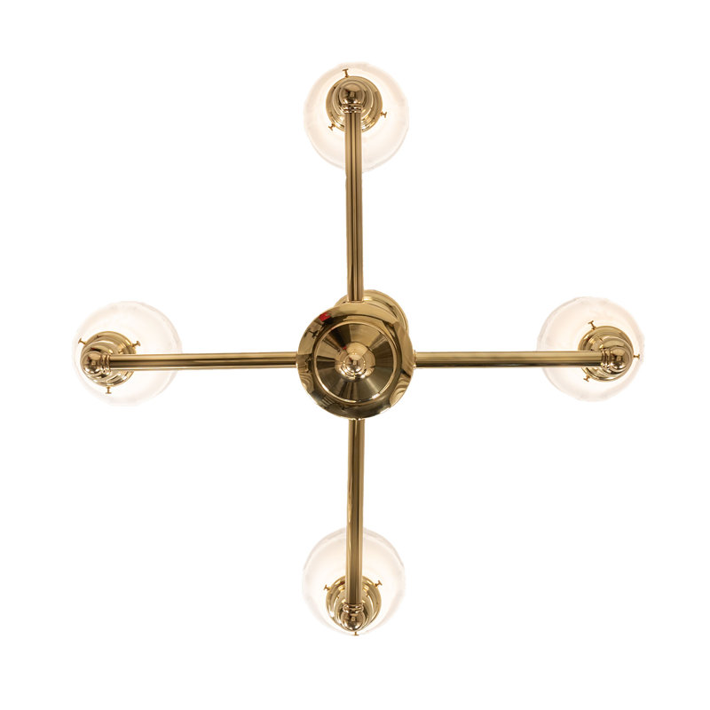 28" Wide Revival Garland 4 Light Chandelier