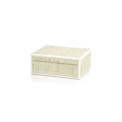 Hadaway Raffia Decorative Box